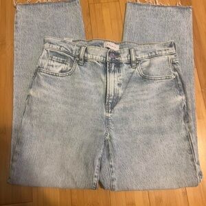 Pacific Sunwear Light Wash Straight Jeans